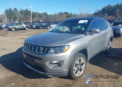 2018 Jeep Compass Limited 4X4 z USA, uszkodzony, nr VIN 3C4NJDCB6JT212042